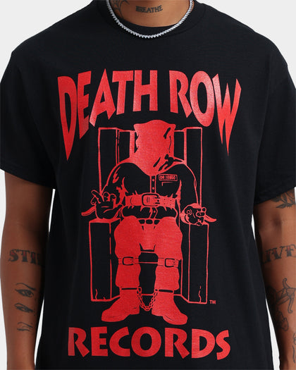 Death Row Records The Chair T-Shirt Black/Red
