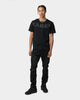 Carré Gothic Collar Droptail T-Shirt Black
