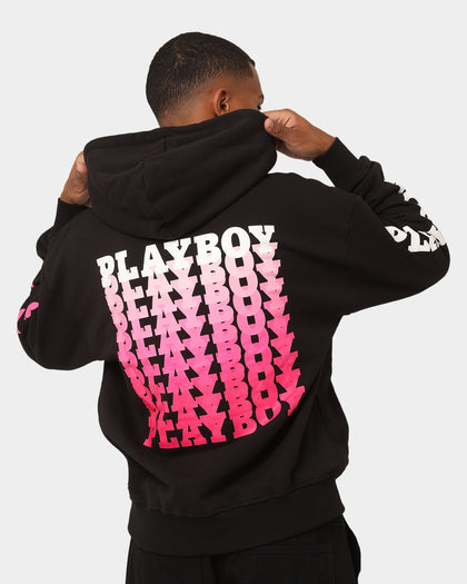 Playboy Stack Blend Hoodie Black
