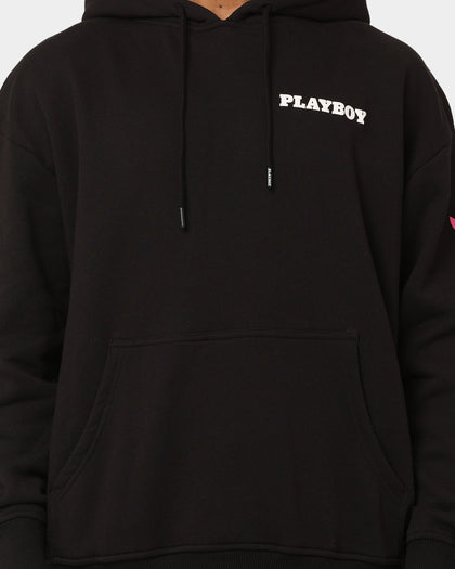 Playboy Stack Blend Hoodie Black