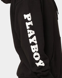 Playboy Stack Blend Hoodie Black