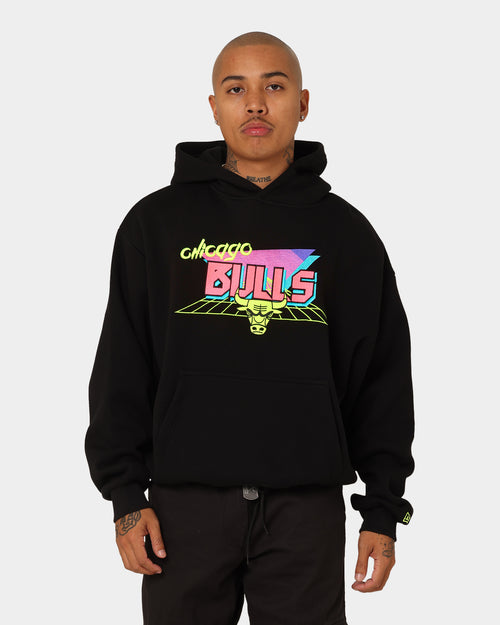 New Era Chicago Bulls Retro Arcade Hoodie Black
