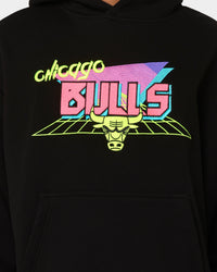 New Era Chicago Bulls Retro Arcade Hoodie Black