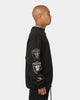 Majestic Athletic Las Vegas Raiders Graphic Fade Crewneck Faded Black