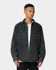 X-Large Denim Long Sleeve Work Shirt Washed Black