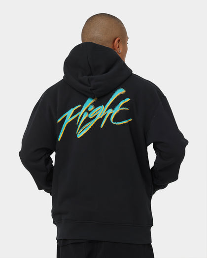 Jordan Essential Flight Graphic Fleece Hoodie Black/New Emerald
