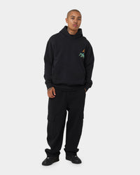 Jordan Essential Flight Graphic Fleece Hoodie Black/New Emerald