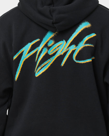 Jordan Essential Flight Graphic Fleece Hoodie Black/New Emerald
