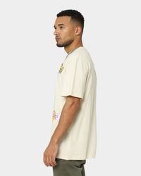 Mitchell & Ness Los Angeles Lakers Flight T-Shirt Faded Khaki