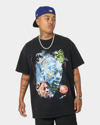 Rodman Brand Astro Head Vintage T-Shirt Black Wash