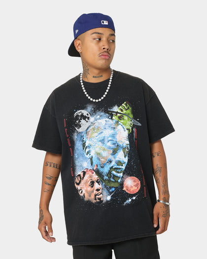 Rodman Brand Astro Head Vintage T-Shirt Black Wash