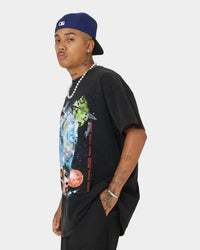 Rodman Brand Astro Head Vintage T-Shirt Black Wash