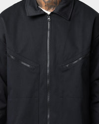 Adidas Trefoil Twill Blouson Jacket Black