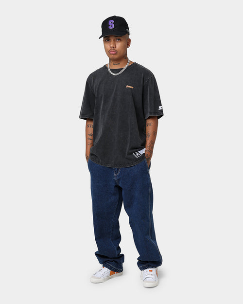 Starter Running Script Vintage T-Shirt Washed Black
