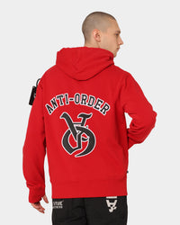 The Anti Order Antidote Hoodie Red/Black