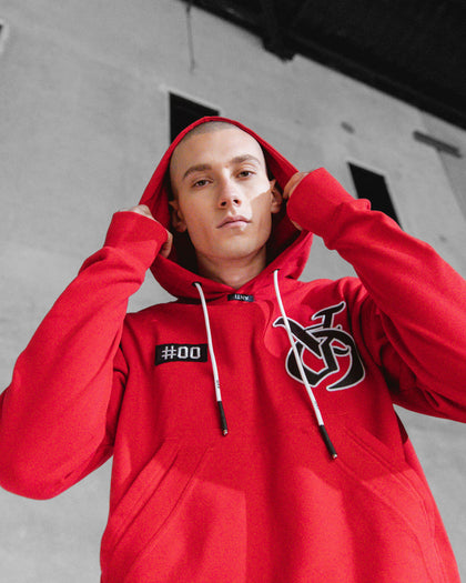The Anti Order Antidote Hoodie Red/Black