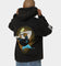 American Thrift X Johnny Bravo Johnny Bravo Vintage Hoodie Black Wash