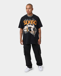 SIX60 Six60 Tour Vintage T-Shirt Black Wash