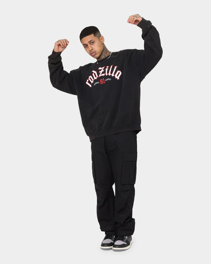 Rodman Brand Rodzilla Vintage Crewneck Black Wash