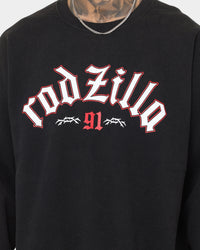 Rodman Brand Rodzilla Vintage Crewneck Black Wash