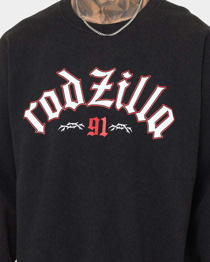 Rodman Brand Rodzilla Vintage Crewneck Black Wash