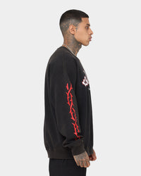 Rodman Brand Rodzilla Vintage Crewneck Black Wash