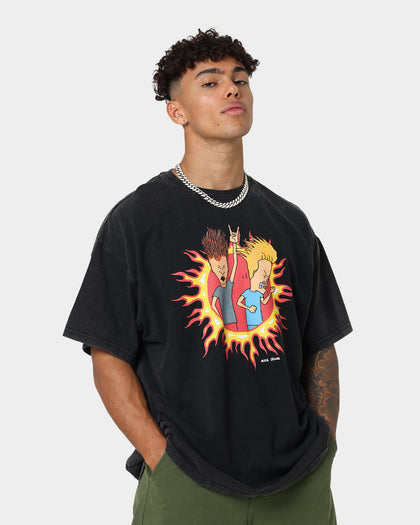 American Thrift American Thrift X Beavis & Butthead Rock T-Shirt Vintage Black