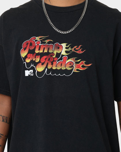American Thrift X MTV Pimp My Ride Vintage T-Shirt Black Wash