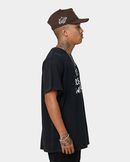 American Thrift X MTV The Real World Vintage T-Shirt Black Wash