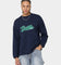 Guess Originals Go Collegiate Crewneck Blackened Blue