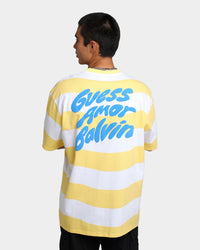 Guess Originals GUESS Originals X J Balvin Wavy T-Shirt Yellow Sunspots