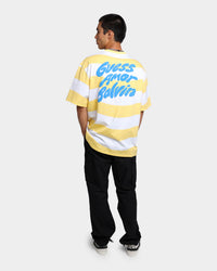 Guess Originals GUESS Originals X J Balvin Wavy T-Shirt Yellow Sunspots