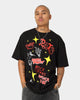 Rats Get Fat Sinners T-Shirt Black