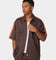 Supreme X Dickies Stripe T-Shirt Brown