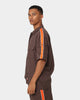 Supreme X Dickies Stripe T-Shirt Brown