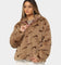 Nike Women's Nike Sportswear Faux Fur All Over Print Dark Driftwood