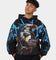 Loiter Lightning Eagle Vintage Hoodie Vintage Black