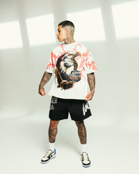 Loiter Lightning Eagle T-Shirt Charcoal