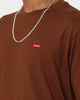Supreme Small Box T-Shirt Brown