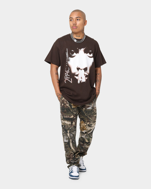 Tupac R U Still Down T-Shirt Dark Chocolate