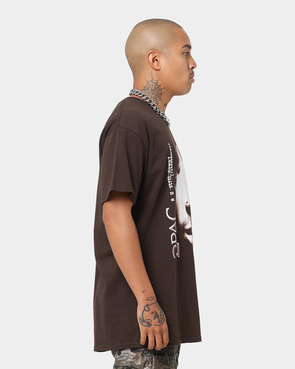 Tupac R U Still Down T-Shirt Dark Chocolate
