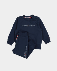 Tommy Hilfiger Infant Essential Crewsuit Set Twilight Navy