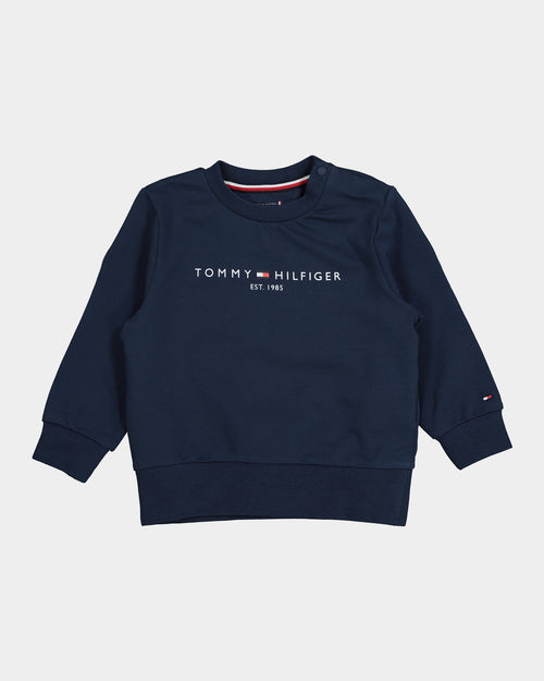 Tommy Hilfiger Infant Essential Crewsuit Set Twilight Navy