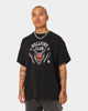 73Studio 73Studio X Stranger Things Hellfire Club Vintage T-Shirt Washed Black