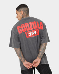 Loiter X Godzilla Godzilla Vintage T-Shirt Charcoal