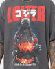 Loiter X Godzilla Godzilla Vintage T-Shirt Charcoal