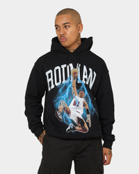 Rodman Brand Rodman Glow Dunk Hoodie Black