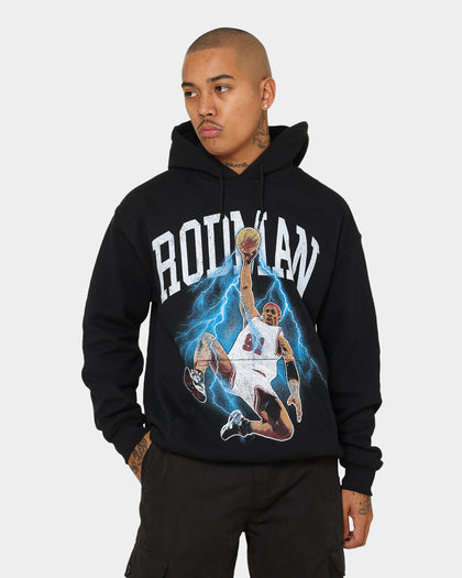 Rodman Brand Rodman Glow Dunk Hoodie Black