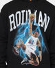 Rodman Brand Rodman Glow Dunk Hoodie Black