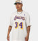 Mitchell & Ness Los Angeles Lakers Shaquille O'Neal #34 N&N T-Shirt White Marle